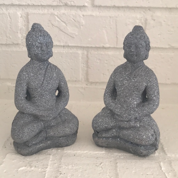Set of 2 Zen Buddha New - Picture 3 of 9